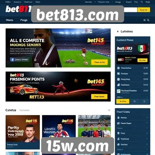Avaliação das funcionalidades do site bet813.com